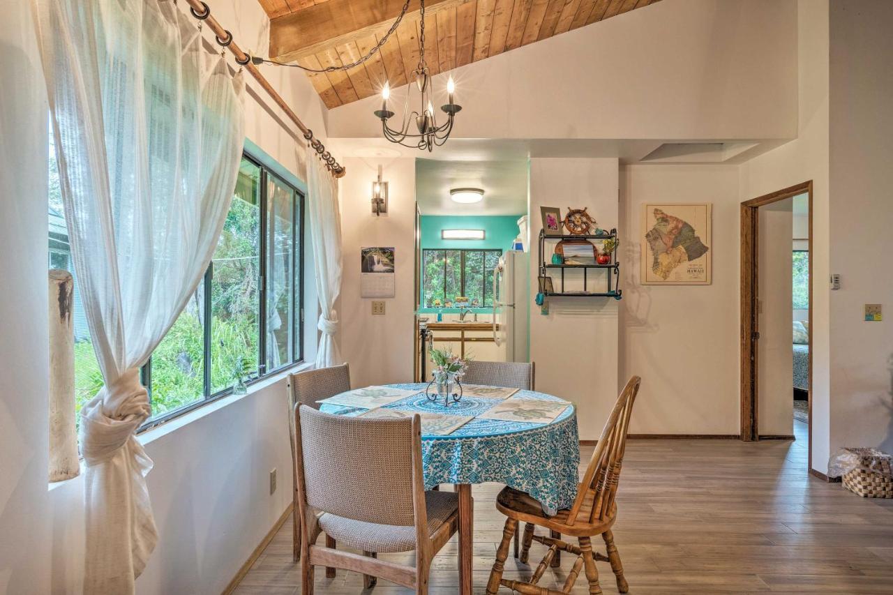 Peaceful Abode With Deck, 13 Mi To Black Sand Beach! Naalehu Exterior foto