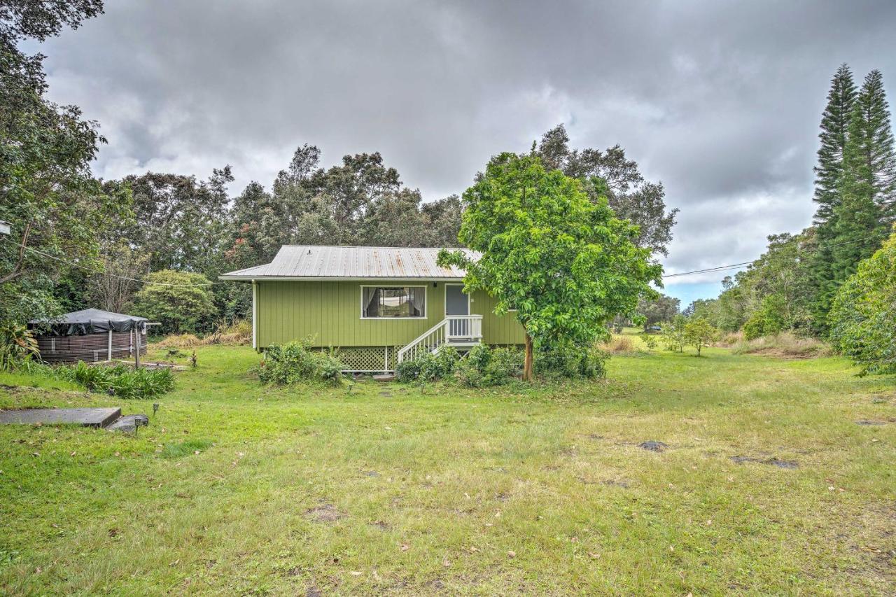 Peaceful Abode With Deck, 13 Mi To Black Sand Beach! Naalehu Exterior foto