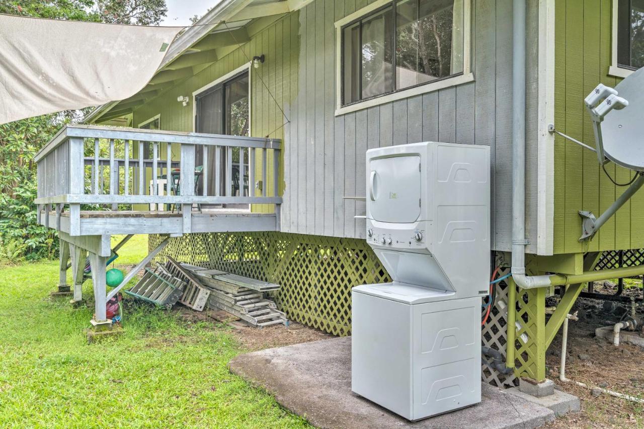 Peaceful Abode With Deck, 13 Mi To Black Sand Beach! Naalehu Exterior foto